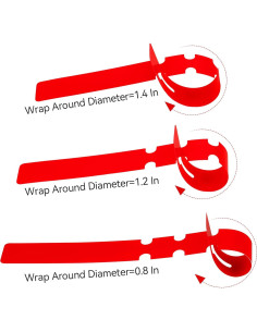 200 Etiquetas de Plantas AIQINHU PVC 21 cm Impermeables 2