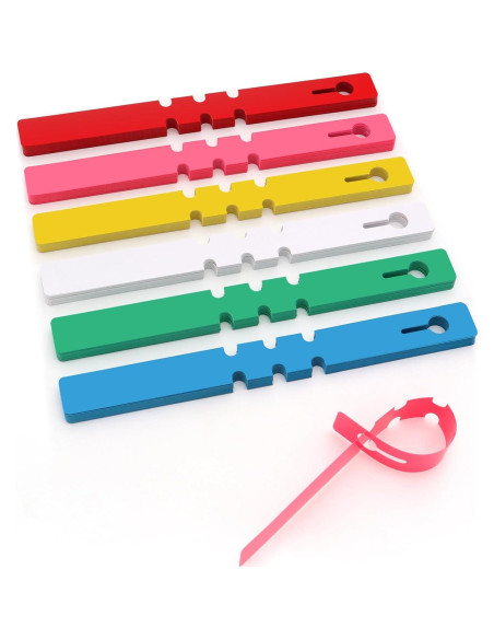 200 Etiquetas de Plantas AIQINHU PVC 21 cm Impermeables