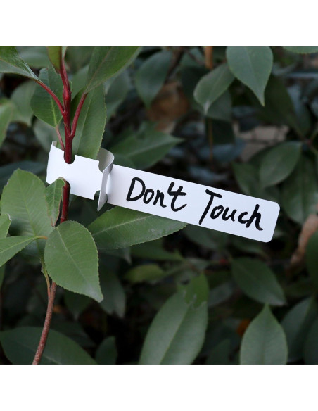 200 Etiquetas de Plantas AIQINHU PVC 21 cm Impermeables