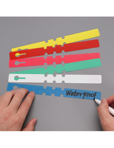 200 Etiquetas de Plantas AIQINHU PVC 21 cm Impermeables