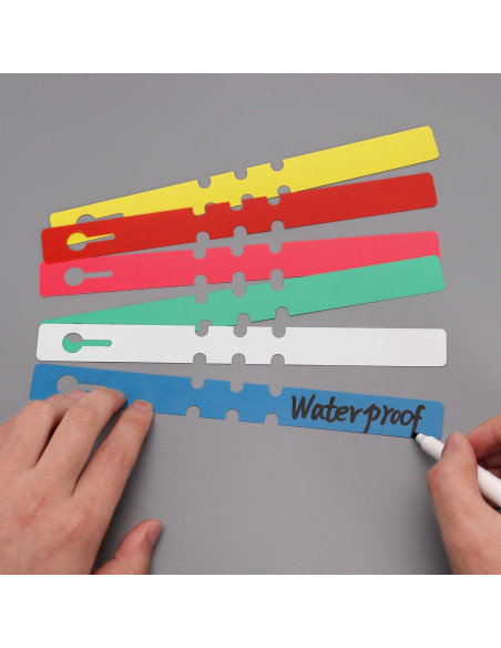 200 Etiquetas de Plantas AIQINHU PVC 21 cm Impermeables