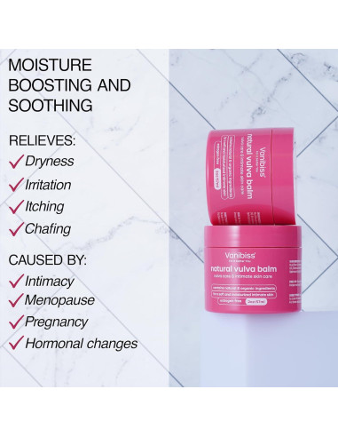 Bálsamo Natural para Vulva Vanibiss 56.7g - Hidratante y Calmante