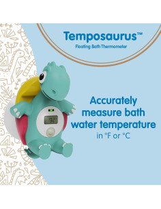 Termómetro de baño flotante Dr. Brown Temposaurus BPA Free 2