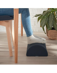 Reposapiés Ergonómico Leitz Ergo Gris 25.9x40.4x14.2 cm 2