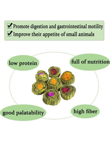 36 Piezas Juguetes Masticables Hamiledyi para Conejos y Roedores