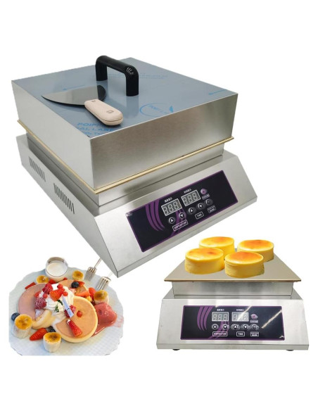 Máquina de Hacer Soufflé Eléctrica JARYANNIX 110V Acero Inoxidable