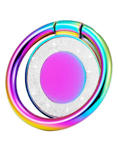 Soporte de Anillo Brillante Arcoíris Lenoup para Teléfono