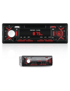 Estéreo de Coche Bluetooth CAMECHO 1 Din MP3 USB FM