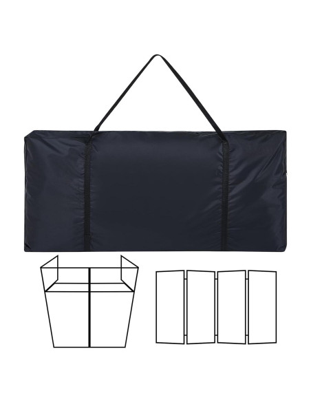 Bolsa de Transporte para Cabina de DJ Huhumy 118x56x12cm Oxford