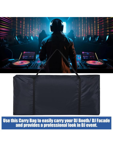 Bolsa de Transporte para Cabina de DJ Huhumy 118x56x12cm Oxford