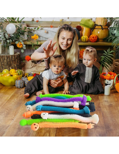 Paquete de 36 Cuerdas Elásticas Halloween Holydeck - Alivio Estrés