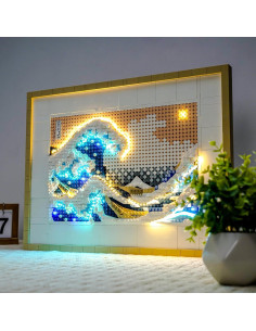 Kit de Iluminación LED Brickshining para LEGO Hokusai 31208 2