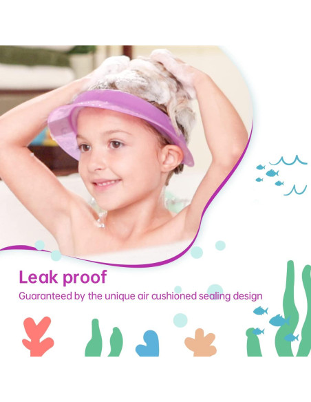 Visera de Baño Kair para Niños y Bebés - Color Púrpura