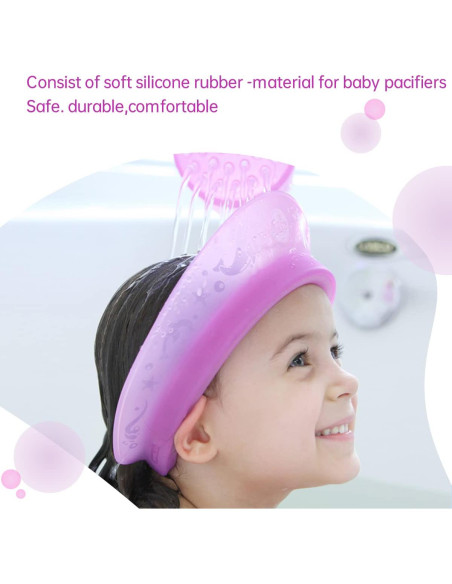 Visera de Baño Kair para Niños y Bebés - Color Púrpura