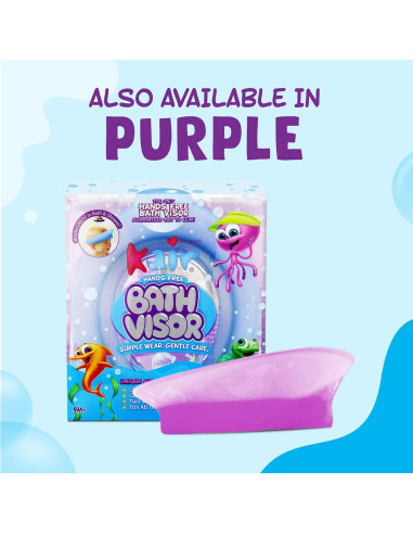 Visera de Baño Kair para Niños y Bebés - Color Púrpura