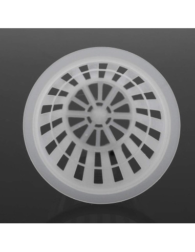 Canastas Hidropónicas 10 Pcs EBTOOLS 5.08 cm Plástico Blanco