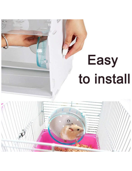 Rueda de Ejercicio Silenciosa GOLDEAL 11.9 cm para Hamsters