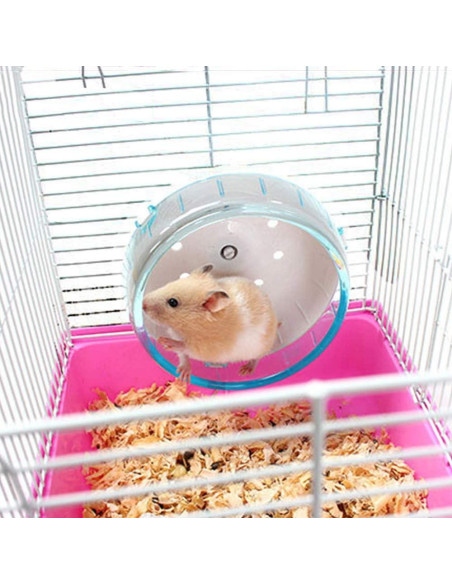 Rueda de Ejercicio Silenciosa GOLDEAL 11.9 cm para Hamsters