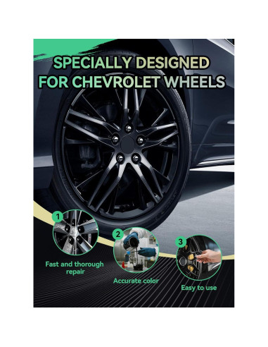 Pintura de Retoque para Llantas Cardialidad Negro Brillante 12ml