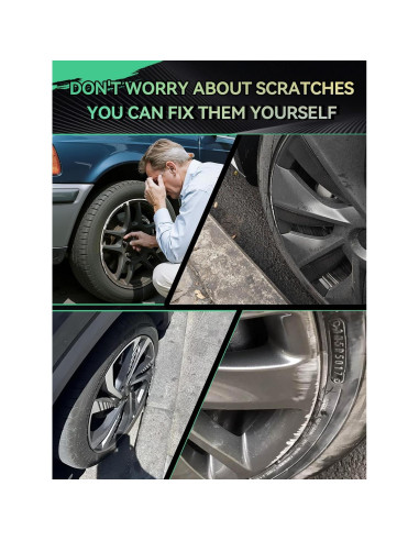 Pintura de Retoque para Llantas Cardialidad Negro Brillante 12ml