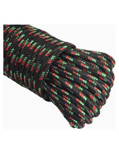 Cuerda de Polipropileno Trenzada MetaKit 30m 6.5mm Negra