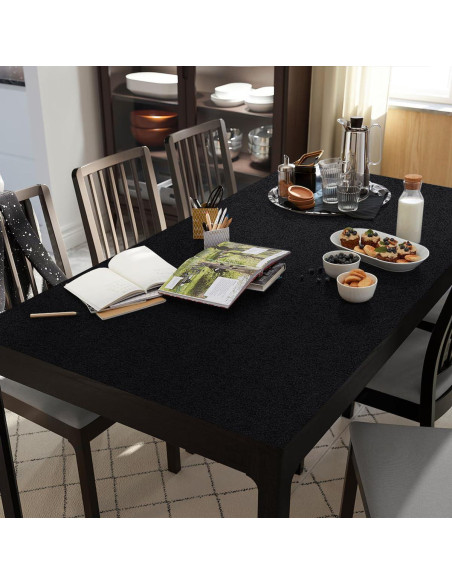 Papel Contacto Negro 39.88 cm x 299.94 cm Autoadhesivo Nukofal