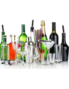 Tapa Vertedora de Goma Negra EBOOT para Botellas de Licor - 48 Unidades 2