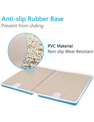 Almohadilla de Baño GameXcel Azul con Organizador de Juguetes