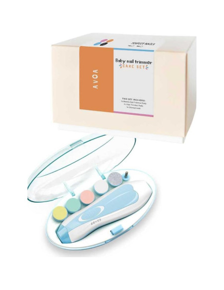 Afilador de Uñas Eléctrico AVOA para Bebés - Corte Seguro y Rápido