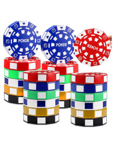 24 Cajas de Decoración de Fiesta Casino Silipull 22.86 cm