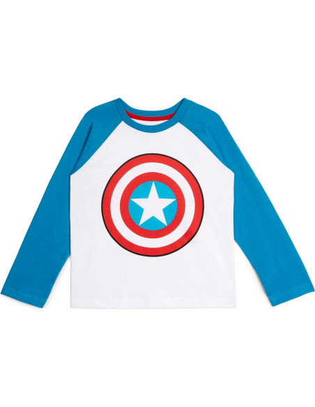 Camisetas de Manga Larga Marvel Avengers para Niños 3T