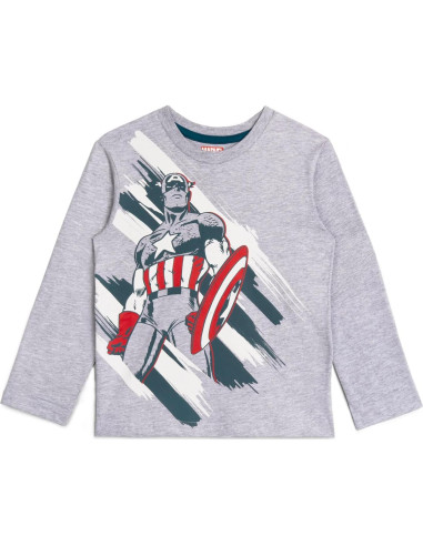 Camisetas de Manga Larga Marvel Avengers para Niños 3T
