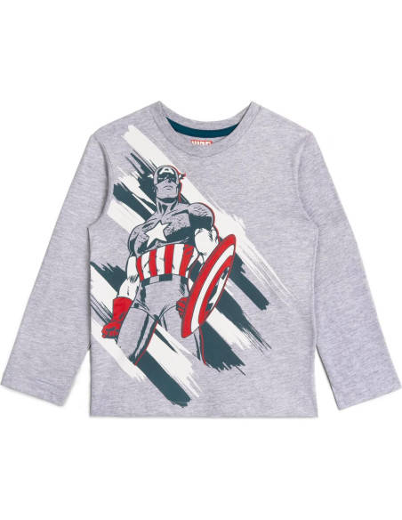 Camisetas de Manga Larga Marvel Avengers para Niños 3T