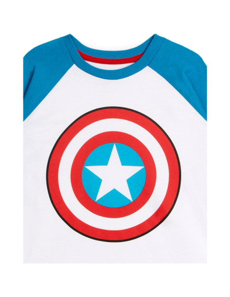 Camisetas de Manga Larga Marvel Avengers para Niños 3T