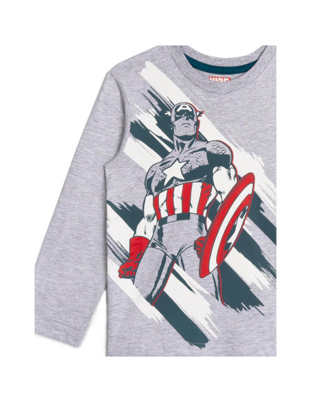 Camisetas de Manga Larga Marvel Avengers para Niños 3T