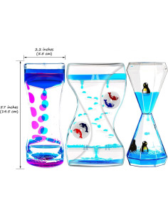 Juego de Temporizadores Sensoriales OCTTN - 3 Piezas Colores 2