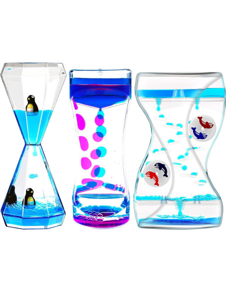 Juego de Temporizadores Sensoriales OCTTN - 3 Piezas Colores