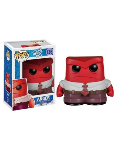 Funko Pop Intensamente Enojo + Protector ToyBop 11.4cm