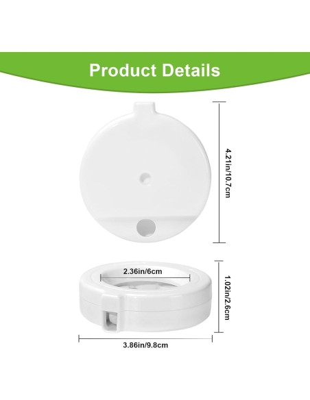 Filtros de agua para mascotas Bravelk 4 Pcs, 9.8 cm, 3L-8L