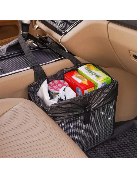 Basurero Plegable para Auto BELOMI 7L Impermeable Color AB