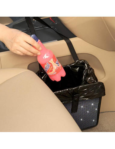 Basurero Plegable para Auto BELOMI 7L Impermeable Color AB