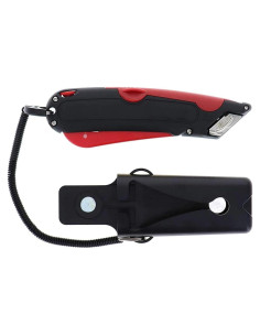 Cortador de Caja de Seguridad Veltec EZ-1000 Rojo Retráctil
