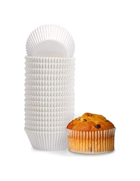 Tazas para Muffin Gigantes Ventas Felices 1000 Pzas 9.5x7x5cm