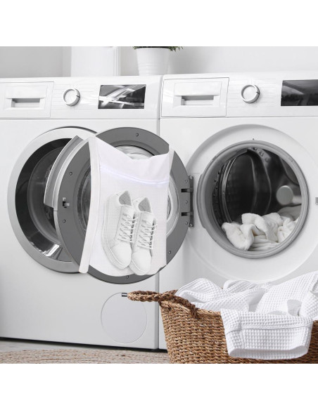 2 Bolsas de Lavado para Zapatos NEW NOAM - Malla 38x42 cm