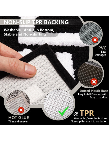 Alfombra de Baño KOEXM Get Naked 40.6x61 cm Antideslizante