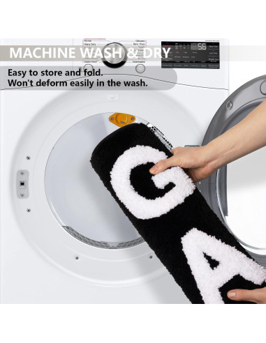 Alfombra de Baño KOEXM Get Naked 40.6x61 cm Antideslizante