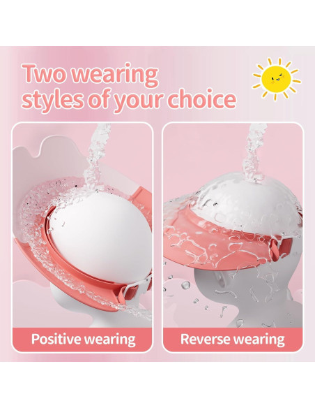 Gorro de Ducha Conejo Lonlown para Bebés 1-10 Años