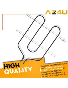 Elemento de calefacción horno AZ4U WB44T10009 para Kenmore GE 2