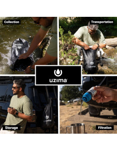 Sistema de Mochila UZ-BP - Filtro de Agua 17.5L Portátil 2
