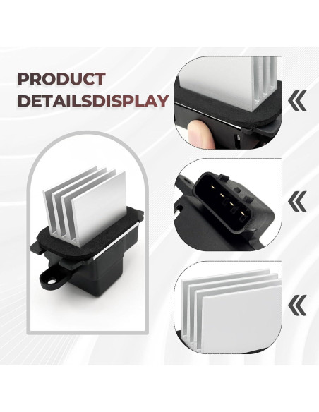 Resistor Motor Ventilador HVAC Pleoos Compatible F150 2009-2014